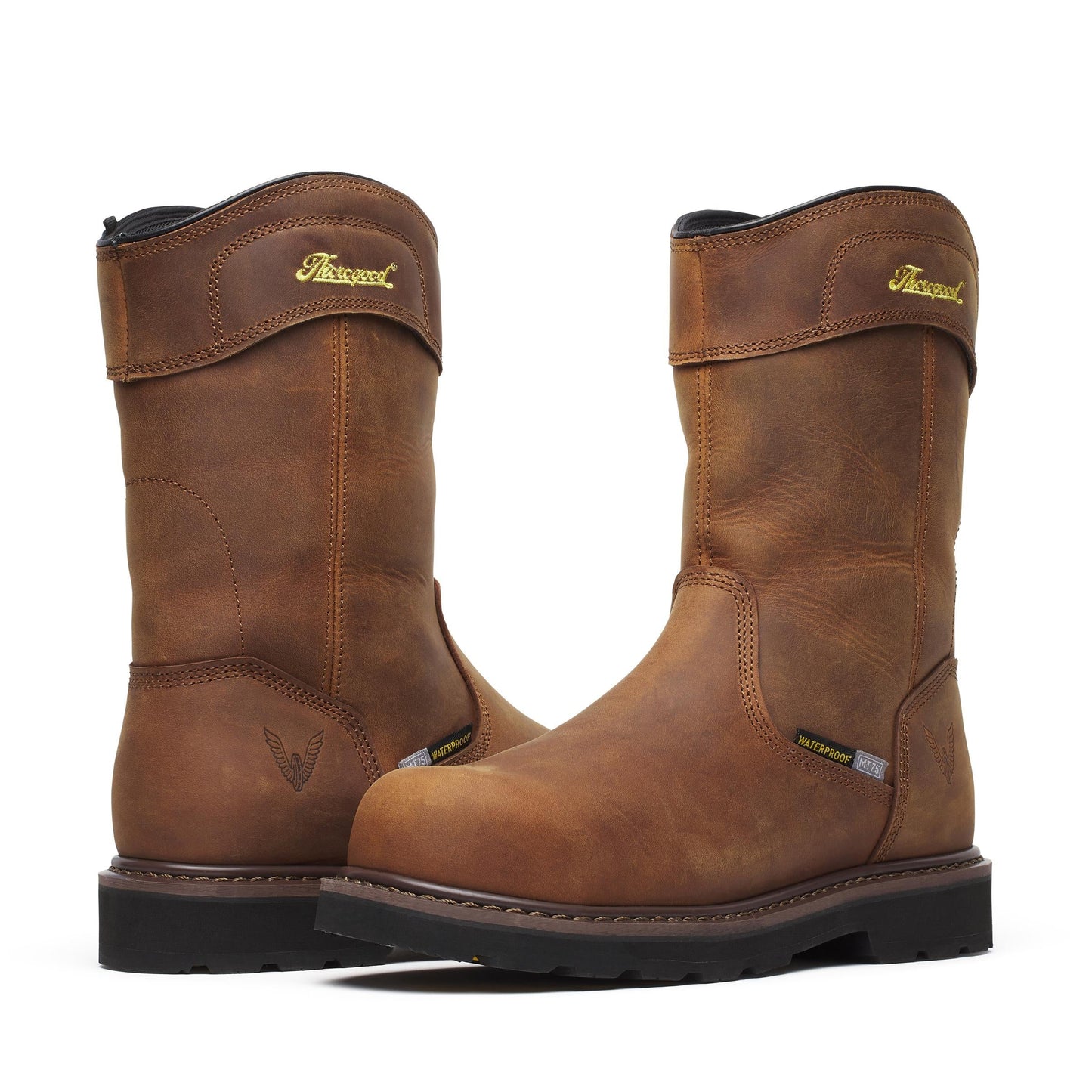 Men's Thorogood Jobsite  WP  Crazy Horse Comp IMET2 BLK  - 804-4350