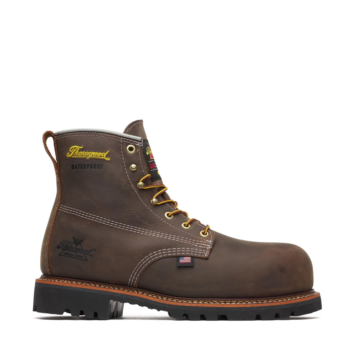 Men's Thorogood American Legacy  WP INSUL  Crazy Horse Nano Toe Vibram 6" - 804-4514