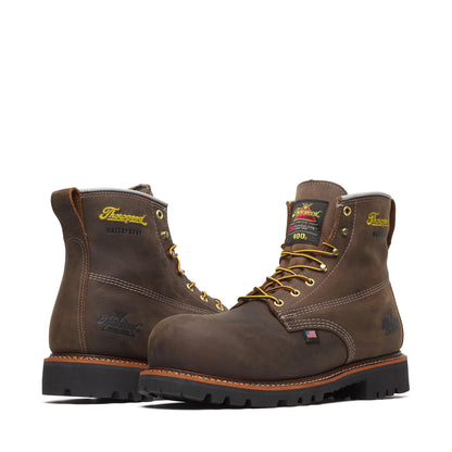 Men's Thorogood American Legacy  WP INSUL  Crazy Horse Nano Toe Vibram 6" - 804-4514