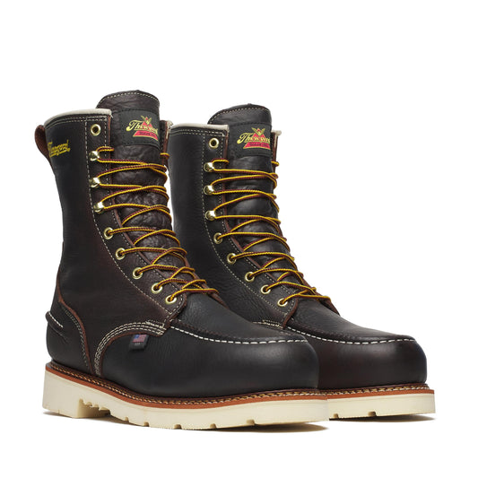 Men's Thorogood WP  Briar Pitstop Steel Moc Toe 8" - 804-4941