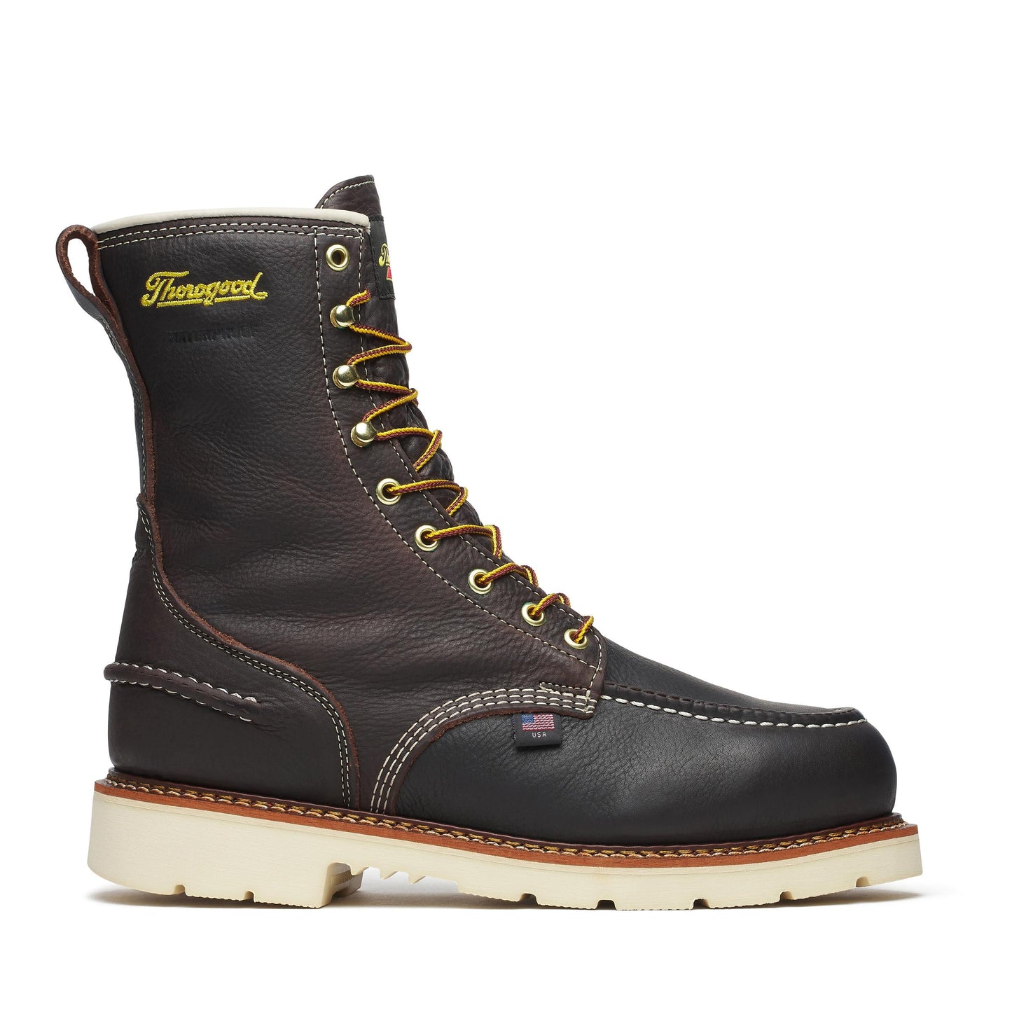 Men's Thorogood WP  Briar Pitstop Steel Moc Toe 8" - 804-4941