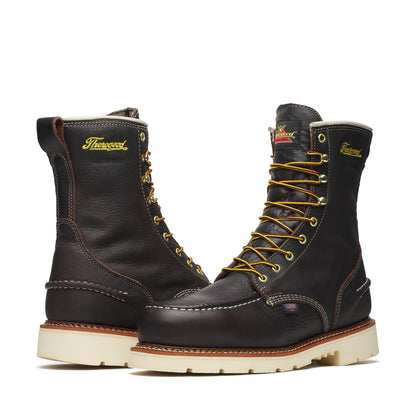Men's Thorogood WP  Briar Pitstop Steel Moc Toe 8" - 804-4941