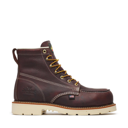 Men's Thorogood American Heritage   Black Walnut Nano Moc Toe MAXWear 6" - 804-6110