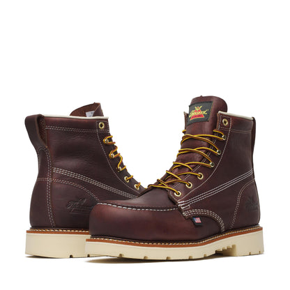Men's Thorogood American Heritage   Black Walnut Nano Moc Toe MAXWear 6" - 804-6110
