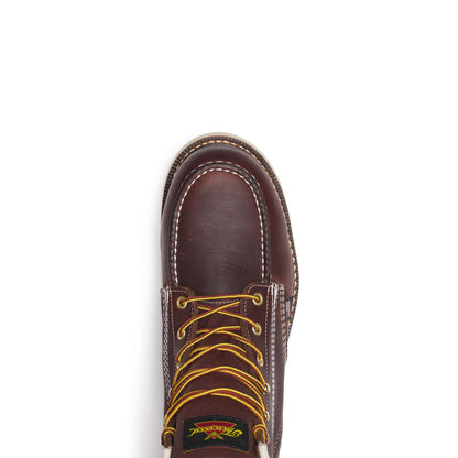 Men's Thorogood American Heritage   Black Walnut Nano Moc Toe MAXWear Wed 6" - 804-6120