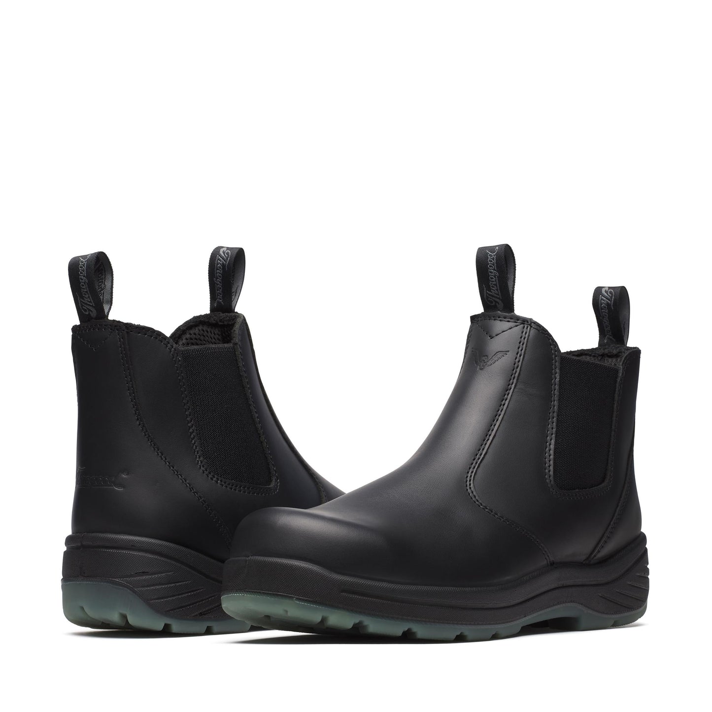 Men's Thorogood ThoroFlex   Chelsea Black Comp Toe 6" - 804-6134
