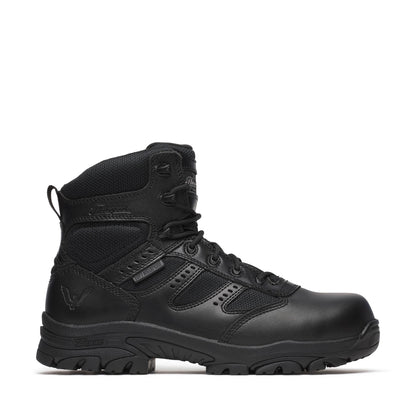Men's Thorogood The Deuce  BBP WP  Black Comp Polish Toe SideZip 6" - 804-6190