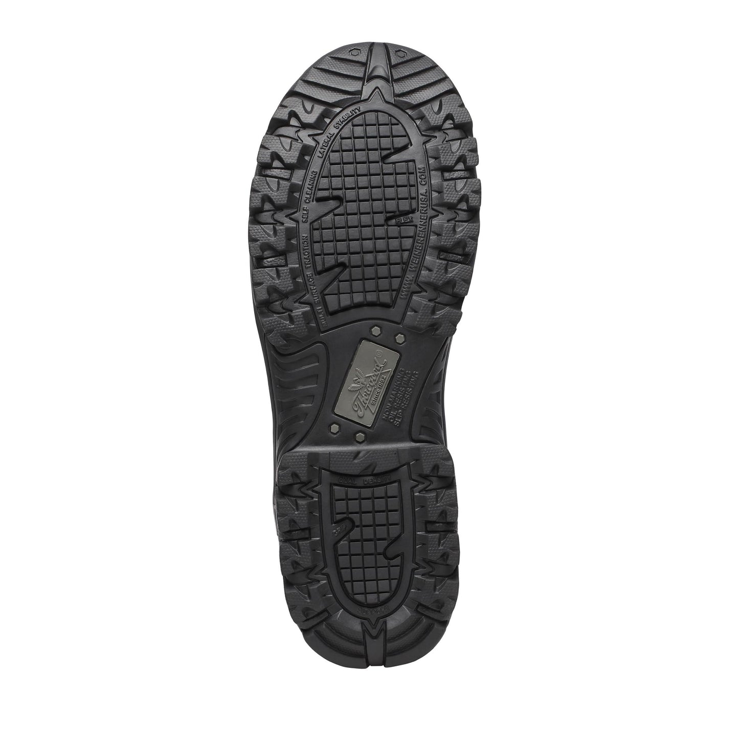 Men's Thorogood The Deuce  BBP WP  Black Comp Polish Toe SideZip 6" - 804-6190