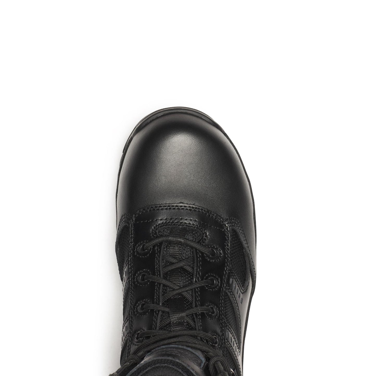 Men's Thorogood The Deuce  BBP WP  Black Comp Polish Toe SideZip 6" - 804-6190