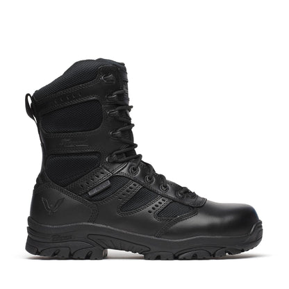 Men's Thorogood The Deuce  BBP WP  Black Comp Polish Toe SideZip 8" - 804-6191