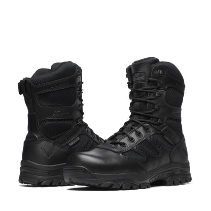 Men's Thorogood The Deuce  BBP WP  Black Comp Polish Toe SideZip 8" - 804-6191