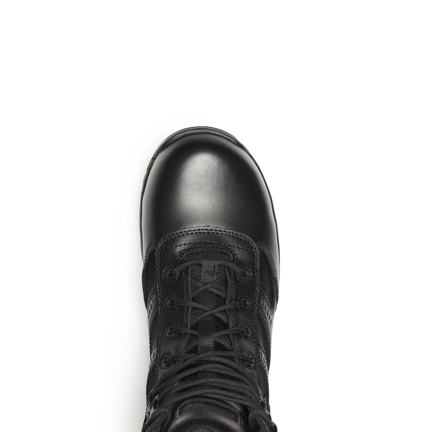 Men's Thorogood The Deuce  BBP WP  Black Comp Polish Toe SideZip 8" - 804-6191