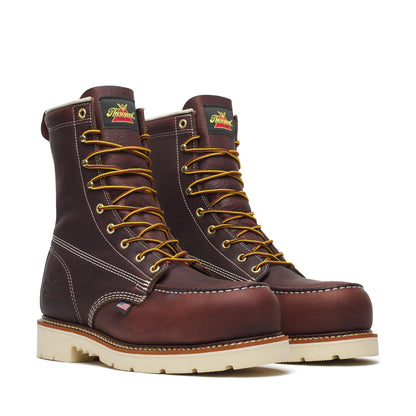 Men's Thorogood American Heritage  Black Walnut Nano Moc Toe MAXWear 8" - 804-6210