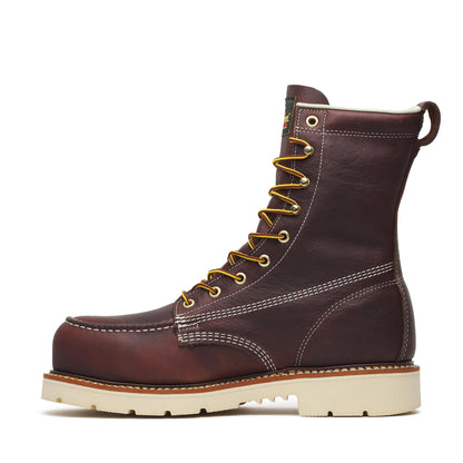 Men's Thorogood American Heritage  Black Walnut Nano Moc Toe MAXWear 8" - 804-6210