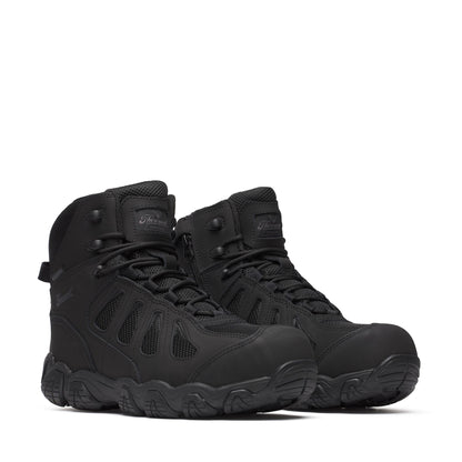 Men's Thorogood Crosstrex  BBP WP  Black Comp Toe SideZip 6" - 804-6290