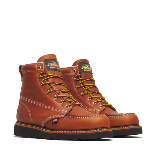 Men's Thorogood 6IN MOC TOBACCO BLK WEDGE 6" - 814-4188