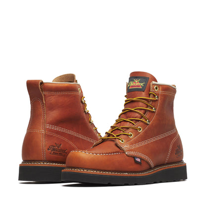 Men's Thorogood 6IN MOC TOBACCO BLK WEDGE 6" - 814-4188