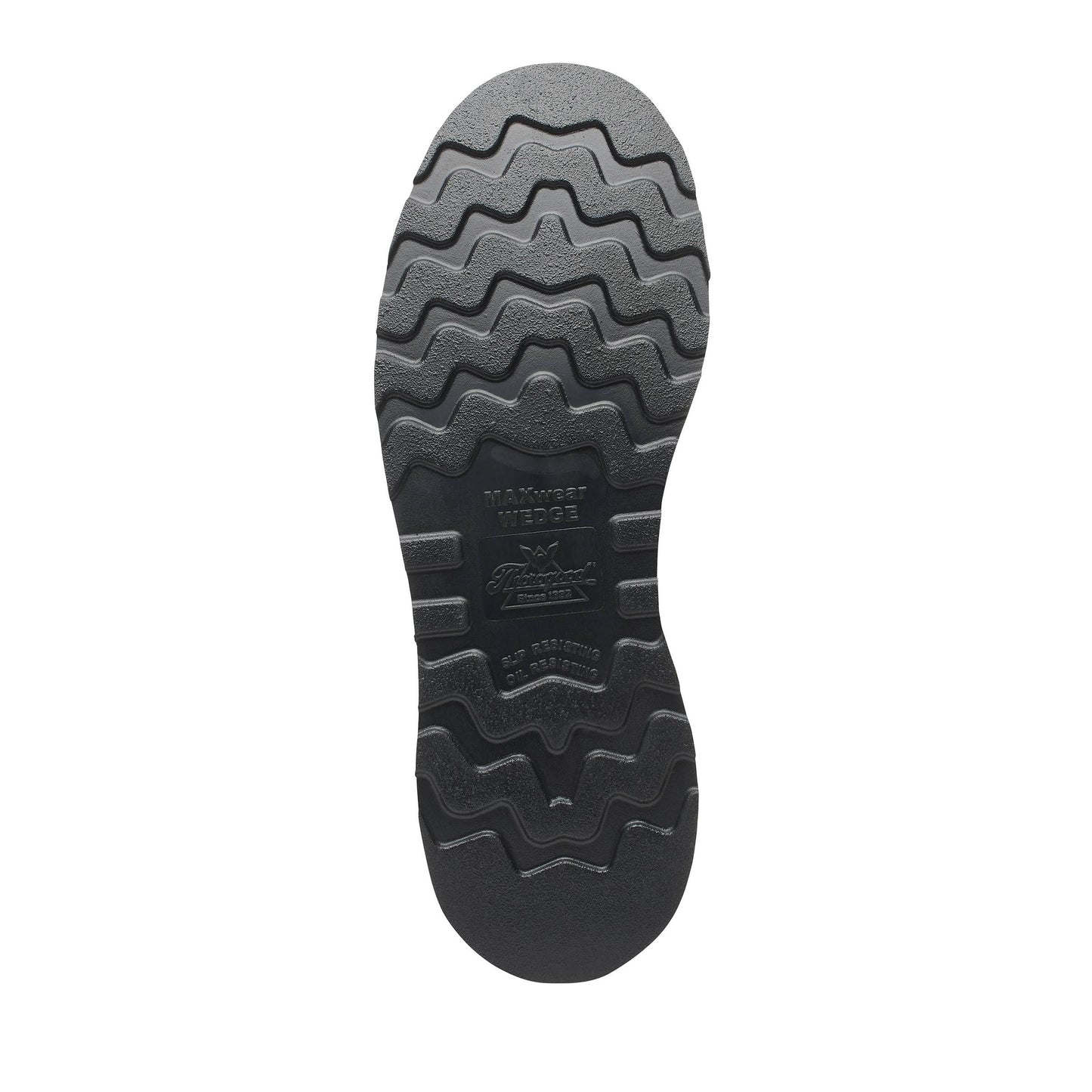 Men's Thorogood 8IN CRZYHRSE BLK WDGE RND TOE 8" - 814-4261