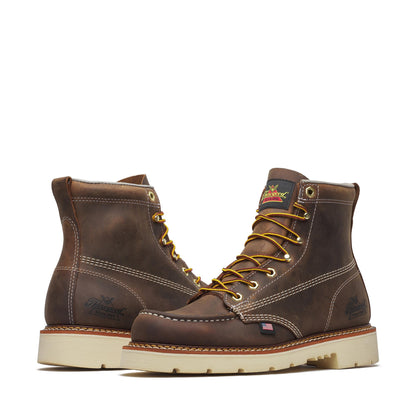 Men's Thorogood American Heritage   Crazy Horse Moc Toe 6" - 814-4375