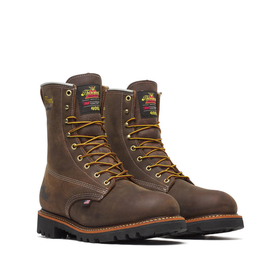 Men's Thorogood American Legacy  WP INSUL  Crazy Horse Vibram 8" - 814-4520