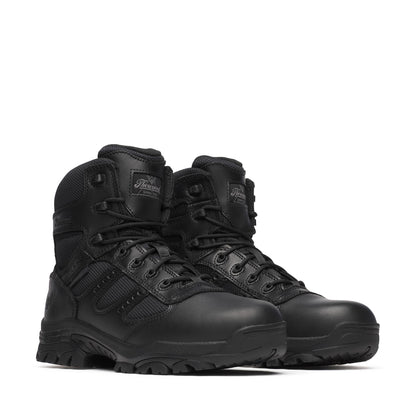 Men's Thorogood The Deuce  BBP WP  Black Polish Toe SideZip 6" - 834-6218