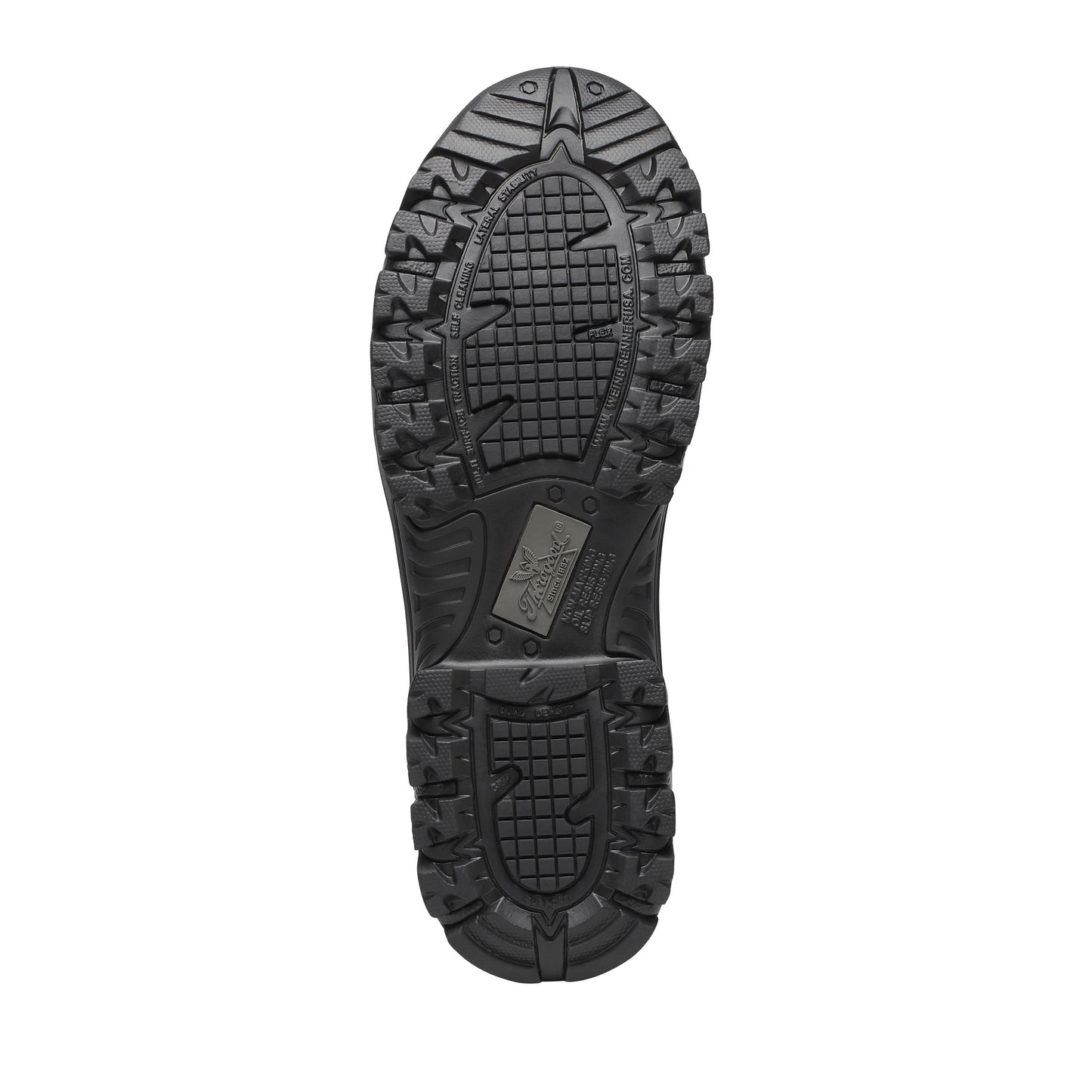Men's Thorogood The Deuce  BBP WP  Black Polish Toe SideZip 6" - 834-6218