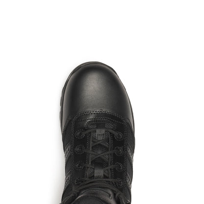 Men's Thorogood The Deuce  BBP WP  Black Polish Toe SideZip 6" - 834-6218