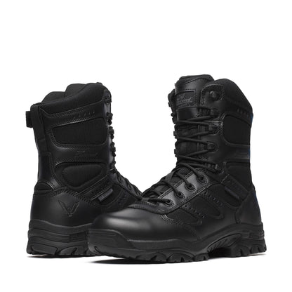Men's Thorogood The Deuce  BBP WP  Black Polish Toe SideZip 8" - 834-6219