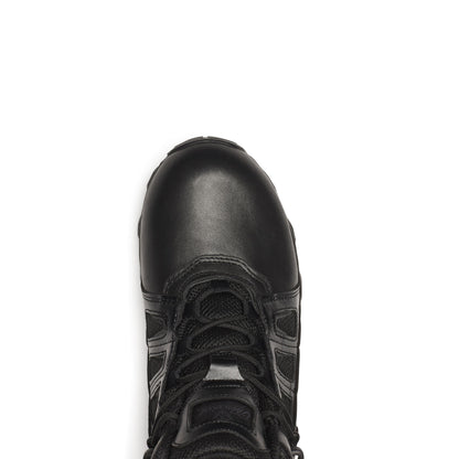 Men's Thorogood Crosstrex  BBP WP  Black Polish Toe SideZip 6" - 834-6385