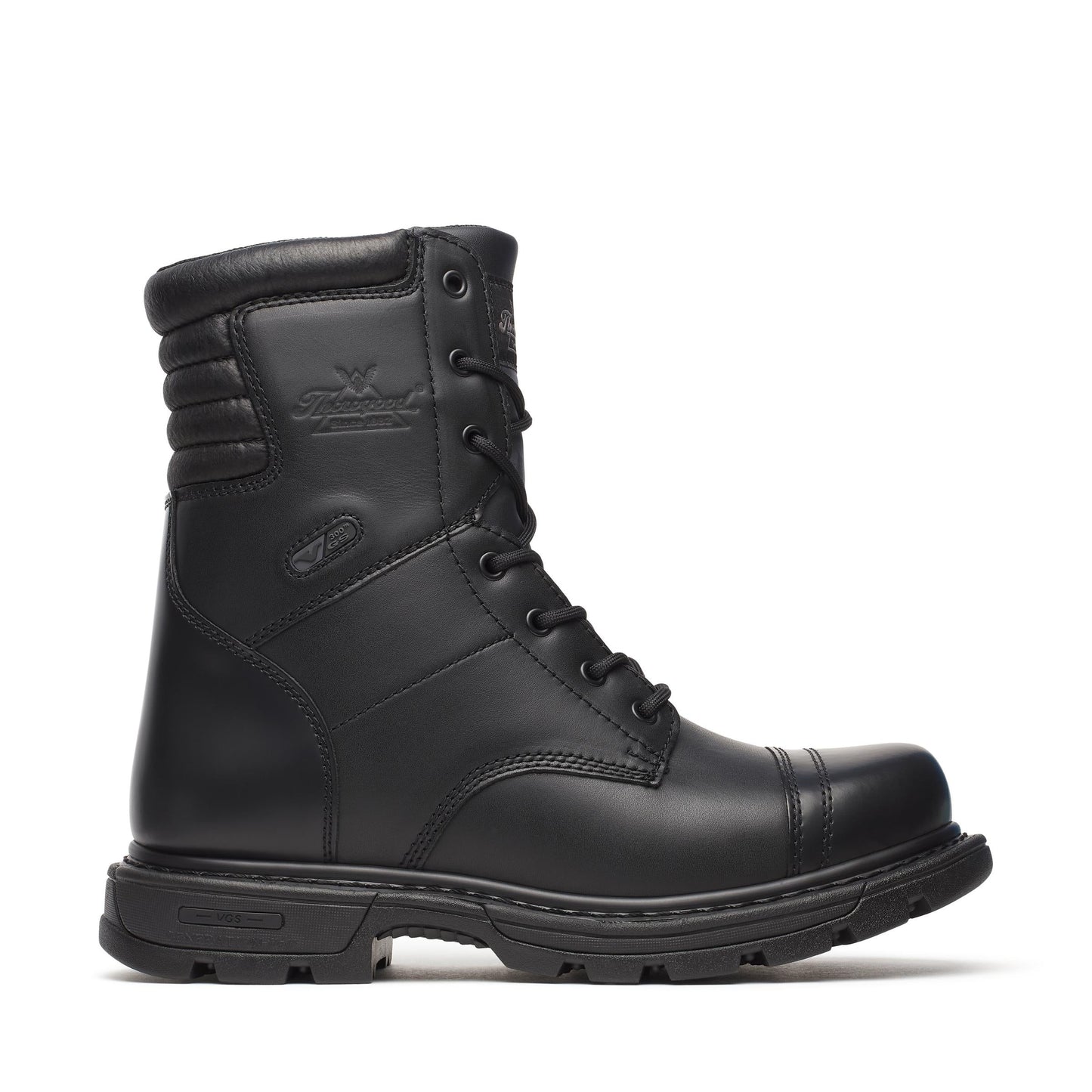 Men's Thorogood GenFlex2   Black Polish Toe 8" - 834-6888