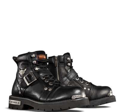 Harley-Davidson Men's Brake Buckle Leather Riding Boots - D91684