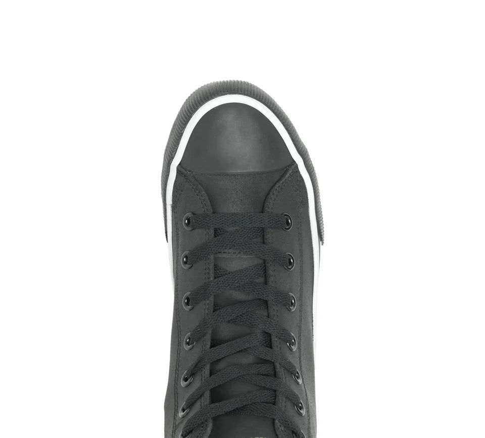Harley-Davidson Men's Baxter Shoes - Black & White - D93341