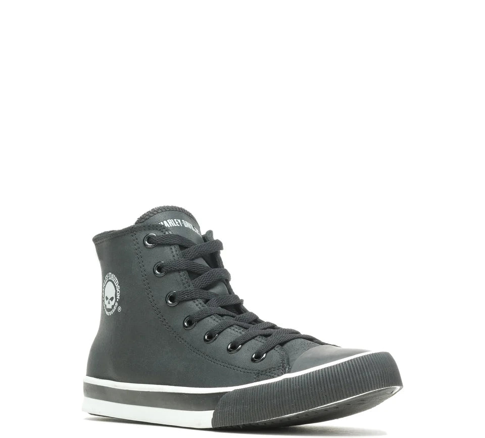 Harley-Davidson Men's Baxter Shoes - Black & White - D93341