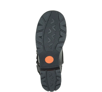 Tegan Lace up Boot w/ Zipper - D84424