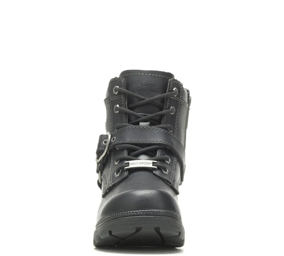 Tegan Lace up Boot w/ Zipper - D84424