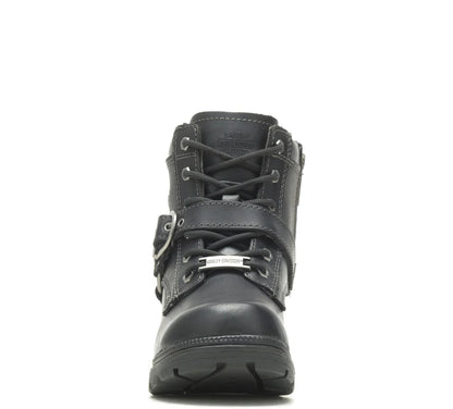 Tegan Lace up Boot w/ Zipper - D84424