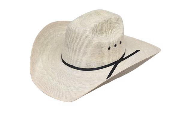 Lone Star Palm Leaf Truman Adult Straw Cowboy Hat