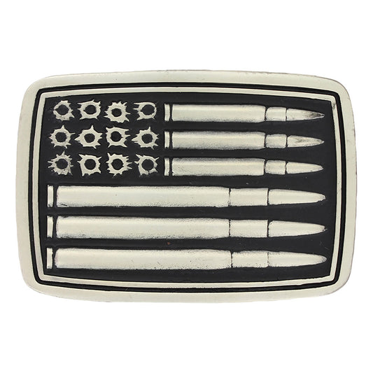 Bullet Flag Attitude Buckle - A709P