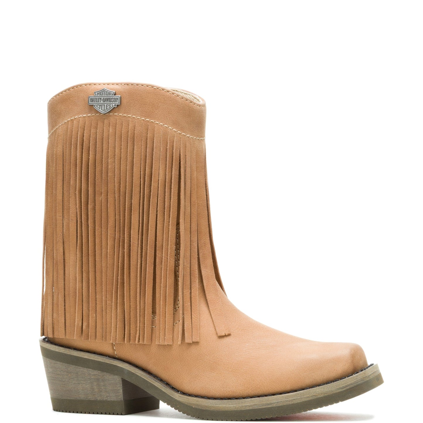 Women's Harley-Davidson Korsen Fringe - Tan - D84853