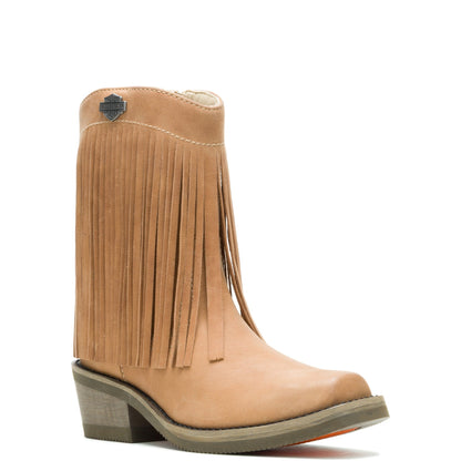 Women's Harley-Davidson Korsen Fringe - Tan - D84853