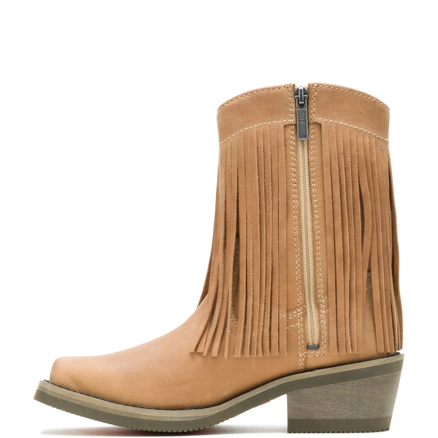 Women's Harley-Davidson Korsen Fringe - Tan - D84853