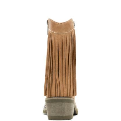 Women's Harley-Davidson Korsen Fringe - Tan - D84853