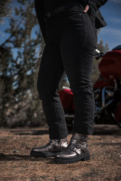 Women's Harley-Davidson Carrigan - Grey - D87301