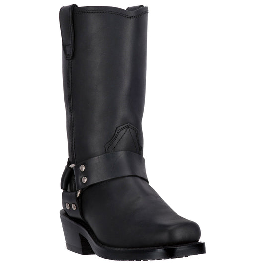Women's Dingo Molly Leather Harness Boot - Black - DI07370-BK