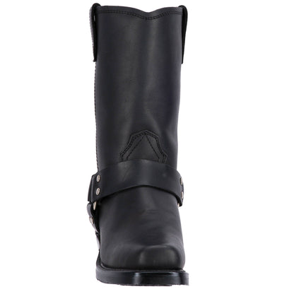 Women's Dingo Molly Leather Harness Boot - Black - DI07370-BK