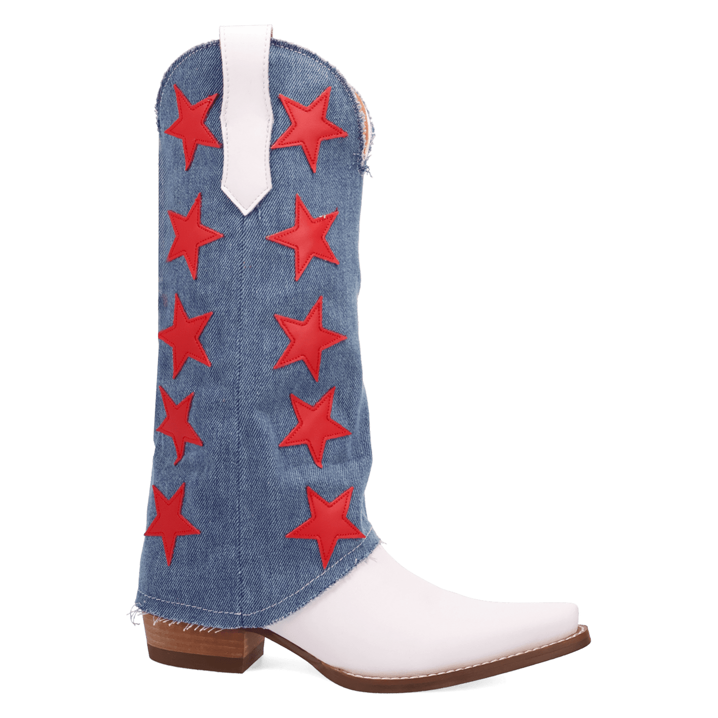 Women's Dingo Glory Days Leather Boot - White - DI1776-MU
