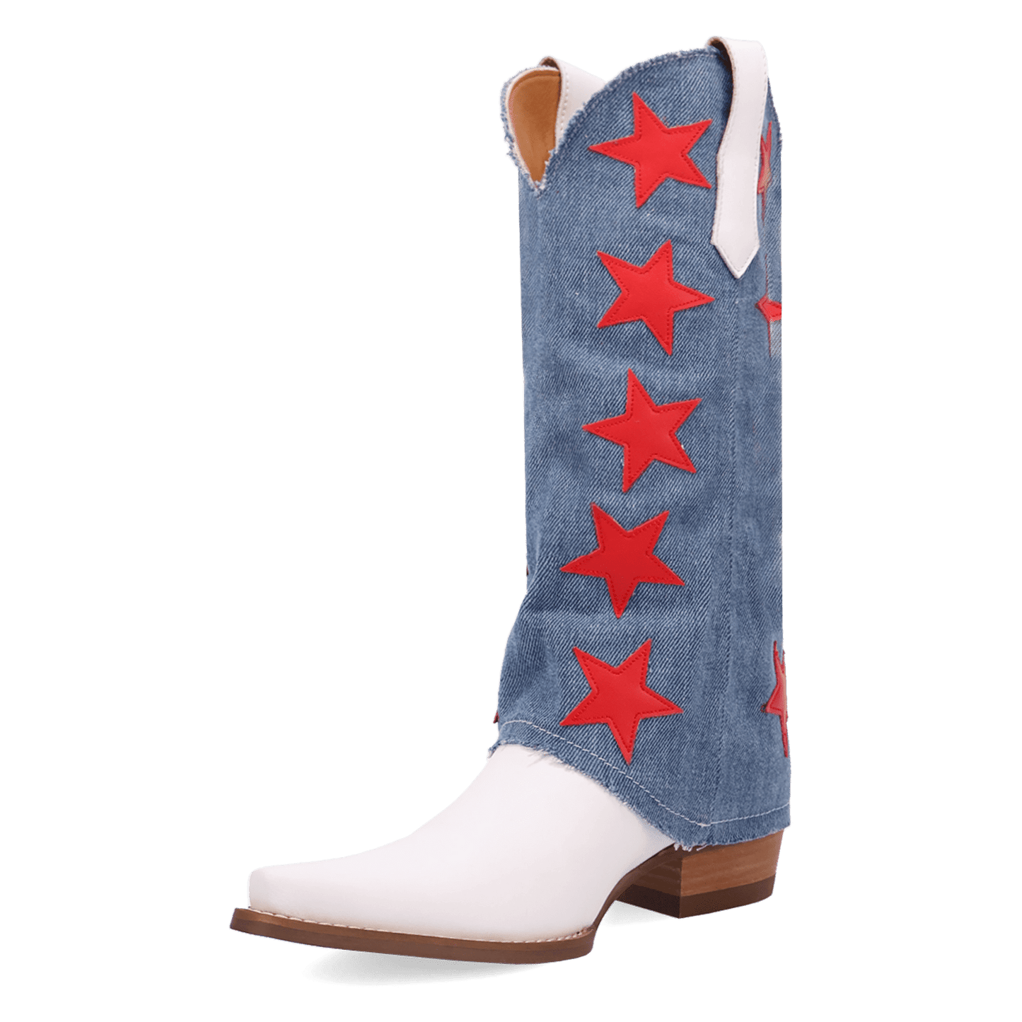 Women's Dingo Glory Days Leather Boot - White - DI1776-MU