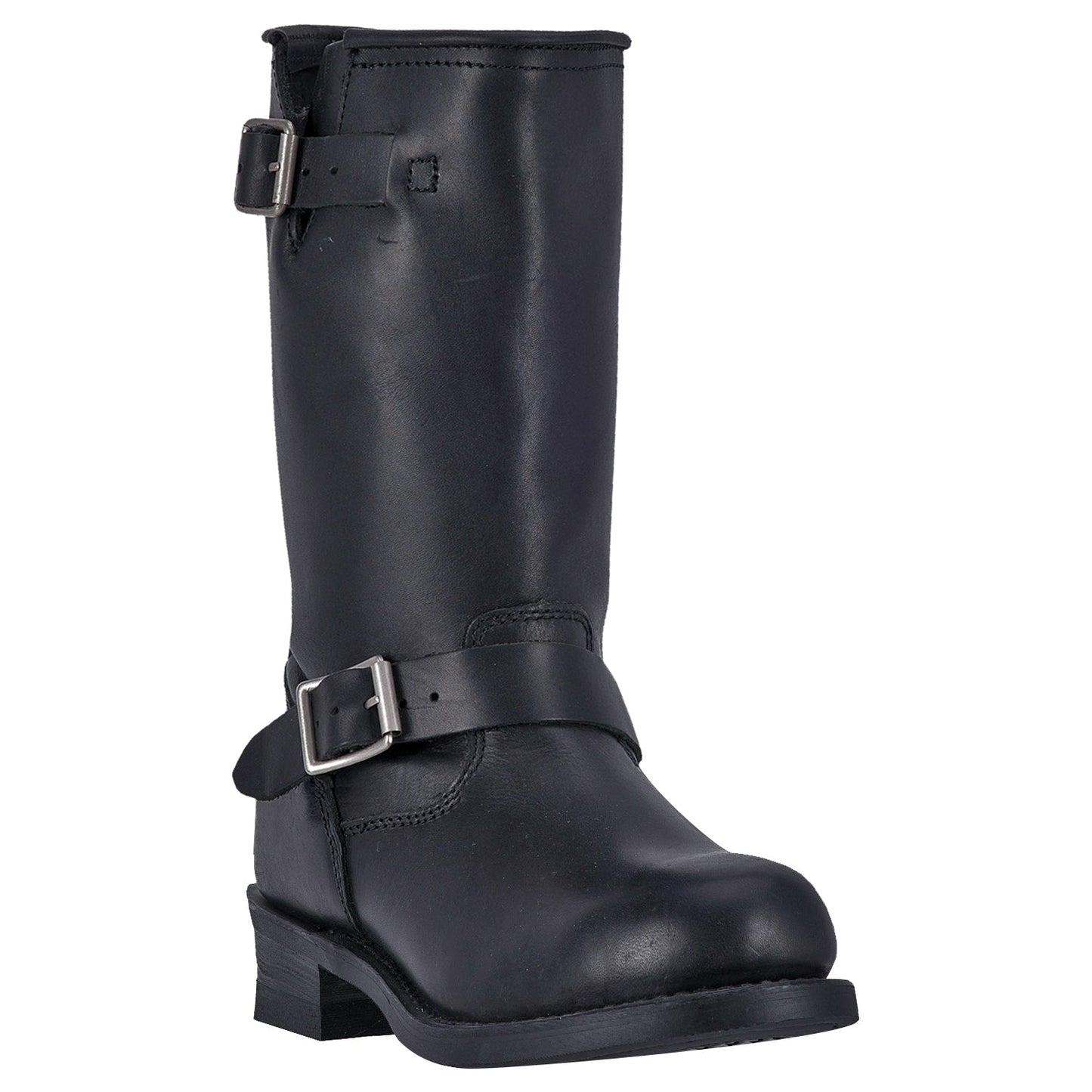 Men's Dingo Rob  Leather Harness Boot - Black - DI19040-BK