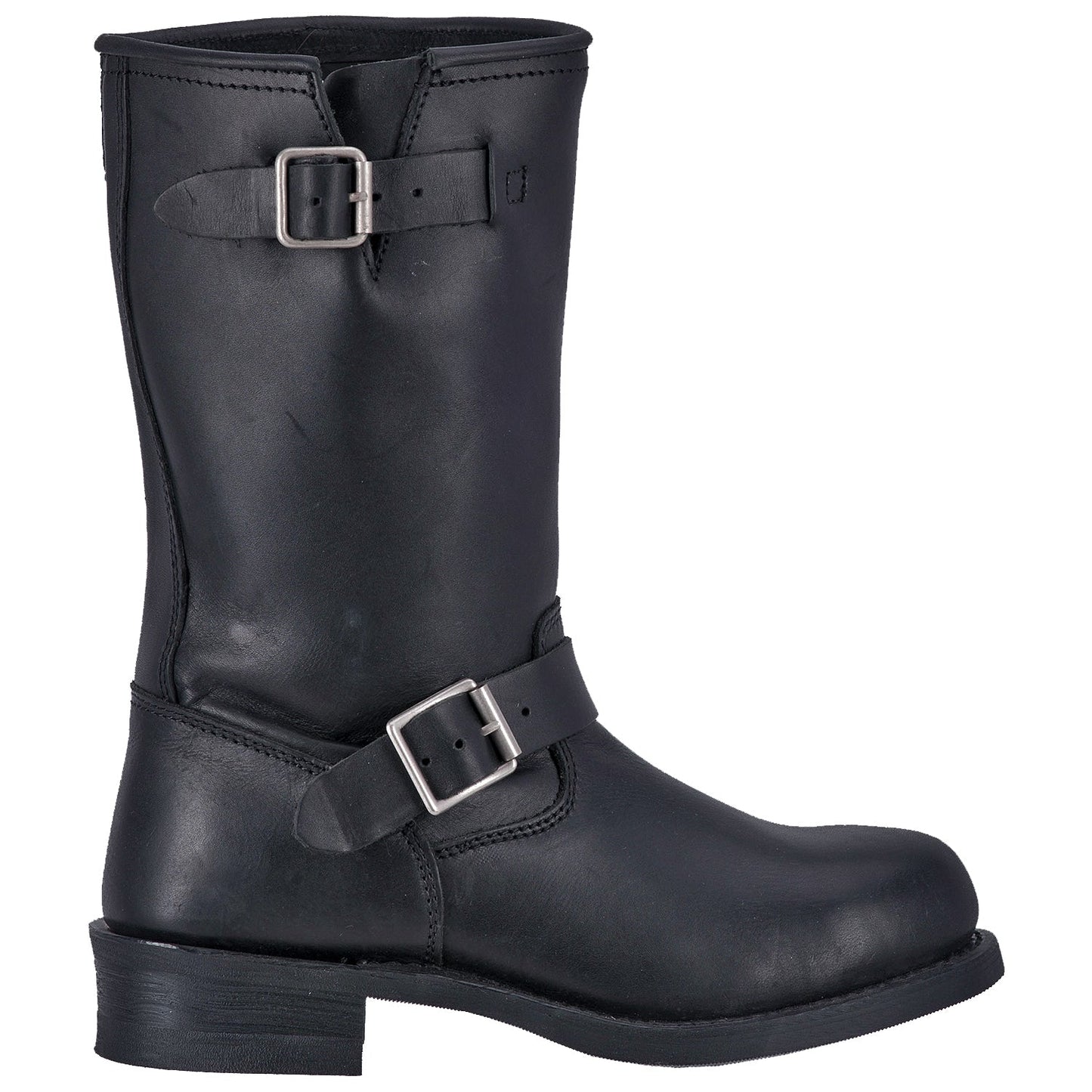 Men's Dingo Rob  Leather Harness Boot - Black - DI19040-BK