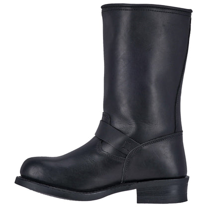 Men's Dingo Rob  Leather Harness Boot - Black - DI19040-BK